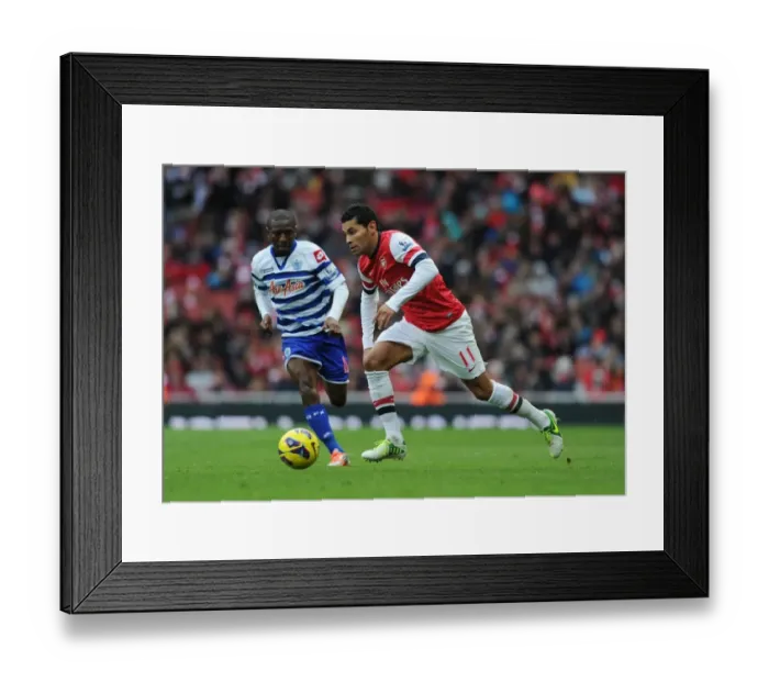 Framed Print : Andre Santos in Action: Arsenal vs. Queens Park Rangers, Premier League 2012-13 Framed Print : Andre Santos in Action: Arsenal vs. Queens Park Rangers, Premier League 2012-13
