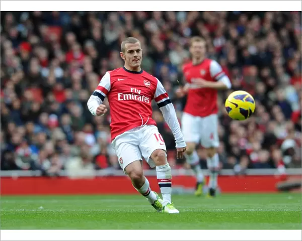Jack Wilshere (Arsenal). Arsenal 1: 0 Queens Park Rangers. Barclays Premier League
