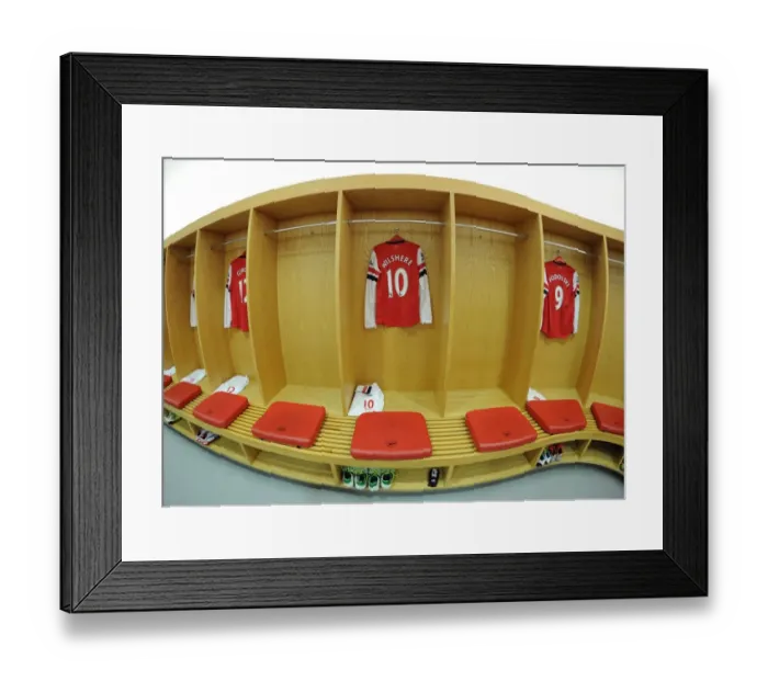 Framed Print : Jack Wilshere's Arsenal Shirt in Arsenal Changing Room (Arsenal vs. Queens Park Rangers, 2012-13) Framed Print : Jack Wilshere's Arsenal Shirt in Arsenal Changing Room (Arsenal vs. Queens Park Rangers, 2012-13)