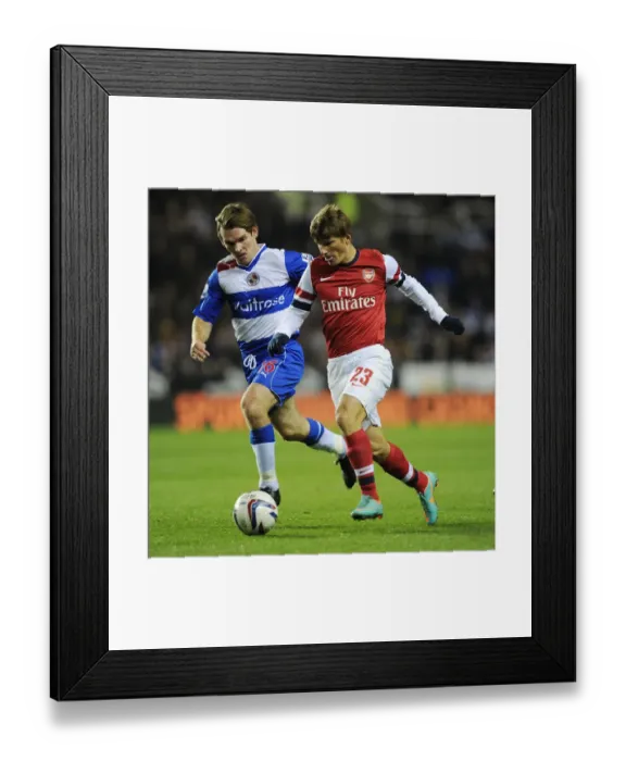 Framed Print : Arshavin's Breakthrough: Arsenal's Capital One Cup Victory over Reading Framed Print : Arshavin's Breakthrough: Arsenal's Capital One Cup Victory over Reading