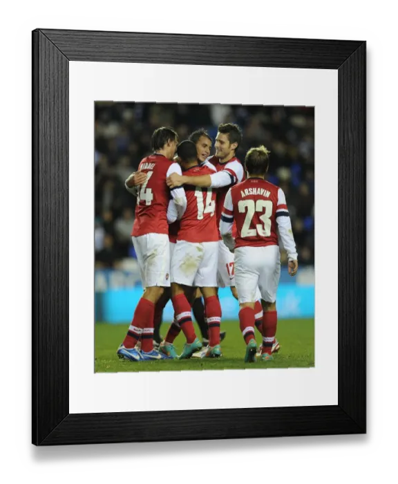 Framed Print : Arsenal's Five-Goal Blitz: Chamakh's Brace vs. Reading (Capital One Cup 2012-13) Framed Print : Arsenal's Five-Goal Blitz: Chamakh's Brace vs. Reading (Capital One Cup 2012-13)
