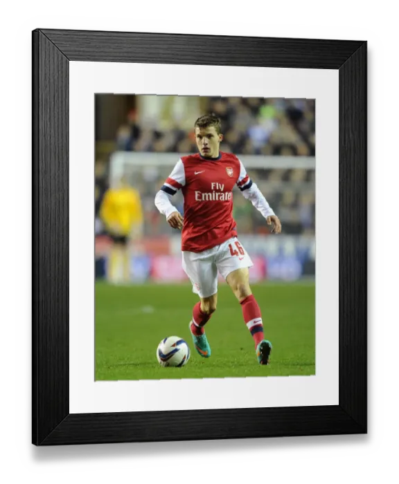Framed Print : Thomas Eisfeld in Action: Arsenal vs. Reading - Capital One Cup 2012-13 Framed Print : Thomas Eisfeld in Action: Arsenal vs. Reading - Capital One Cup 2012-13