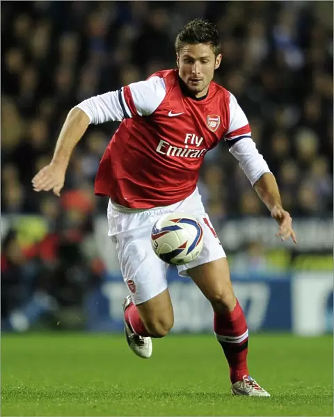 Olivier Giroud (Arsenal). Reading 5: 7 Arsenal. Capital One Cup. Round 4