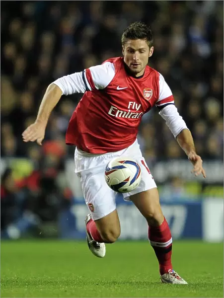 Olivier Giroud (Arsenal). Reading 5: 7 Arsenal. Capital One Cup. Round 4