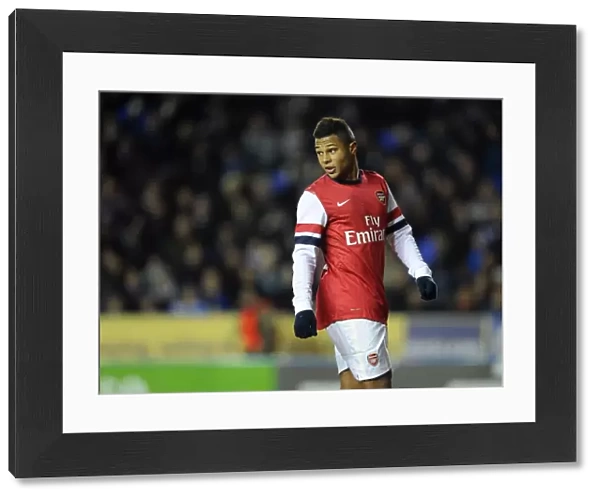 Serge Gnabry (Arsenal). Reading 5: 7 Arsenal. Capital One Cup. Round 4. The Madejski Stadium