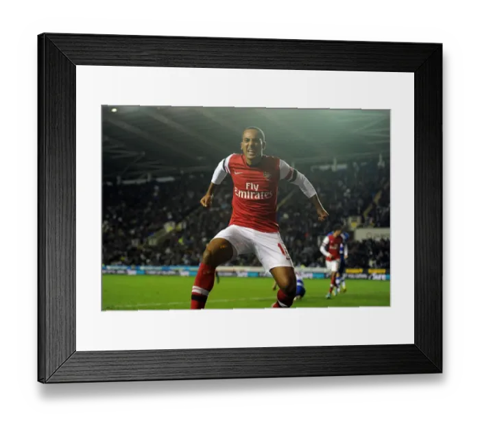 Framed Print : Theo Walcott's Hat-Trick: Arsenal's Commanding 6-1 Victory over Reading in Capital One Cup Framed Print : Theo Walcott's Hat-Trick: Arsenal's Commanding 6-1 Victory over Reading in Capital One Cup
