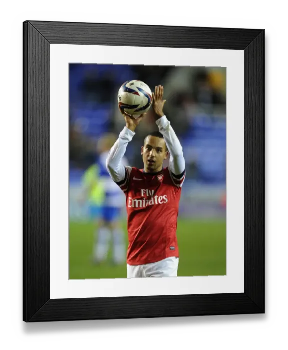 Framed Print : Theo Walcott's Hat-Trick: Arsenal's Victory over Reading in Capital One Cup (2012-13)