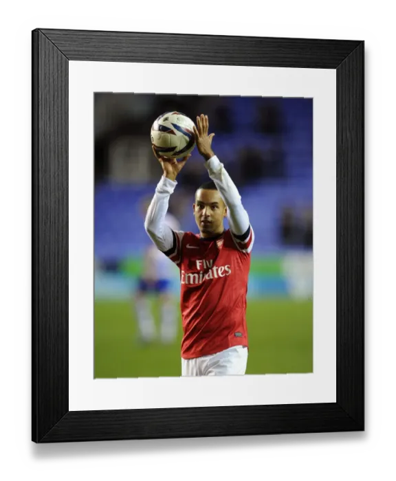 Framed Print : Theo Walcott's Hat-Trick: Arsenal Triumphs Over Reading in Capital One Cup