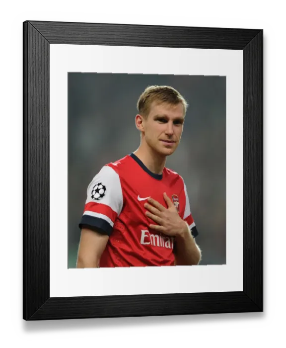 Framed Print : Per Mertesacker: Arsenal's Fortress at Emirates Stadium Against Schalke 04, UEFA Champions League 2012 Framed Print : Per Mertesacker: Arsenal's Fortress at Emirates Stadium Against Schalke 04, UEFA Champions League 2012