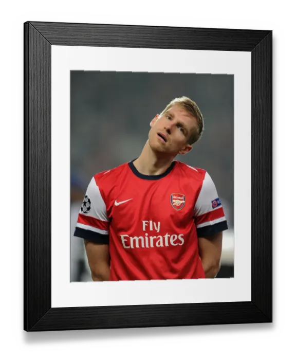 Framed Print : Per Mertesacker: Unyielding Arsenal Defender in UEFA Champions League Clash vs Schalke 04 (2012) Framed Print : Per Mertesacker: Unyielding Arsenal Defender in UEFA Champions League Clash vs Schalke 04 (2012)