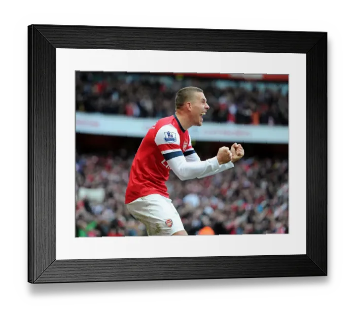 Framed Print : Lukas Podolski's Brilliant Performance: Arsenal's 4-Goal Blitz Against Tottenham Hotspur (2012-13) Framed Print : Lukas Podolski's Brilliant Performance: Arsenal's 4-Goal Blitz Against Tottenham Hotspur (2012-13)