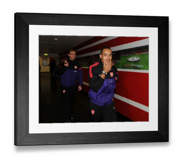 Framed Print : Arsenal's Theo Walcott and Thomas Vermaelen Prepare for Battle against Tottenham Hotspur (2012-13) Framed Print : Arsenal's Theo Walcott and Thomas Vermaelen Prepare for Battle against Tottenham Hotspur (2012-13)