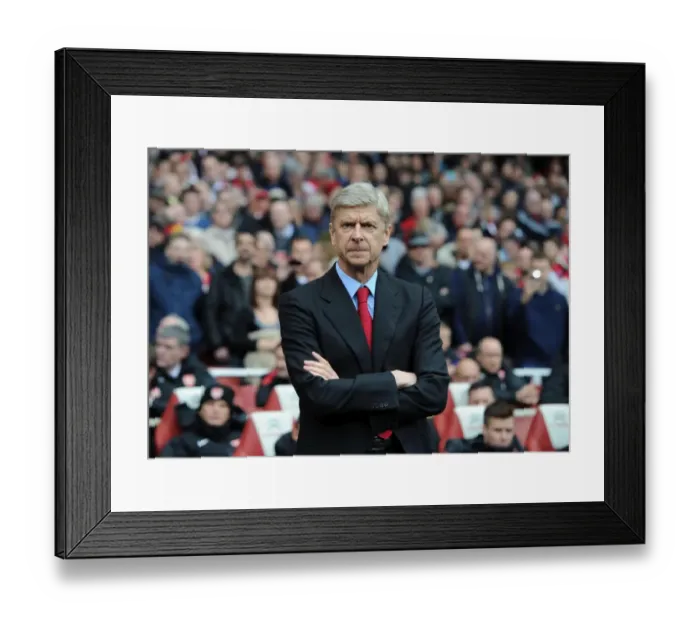 Framed Print : Arsene Wenger Leads Arsenal Against Tottenham in the Premier League (2012-13) Framed Print : Arsene Wenger Leads Arsenal Against Tottenham in the Premier League (2012-13)