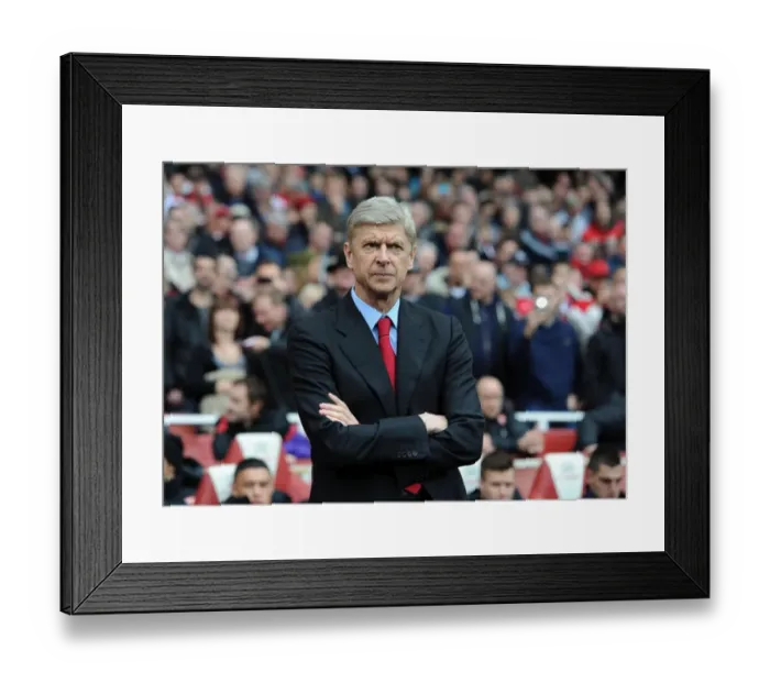 Framed Print : Arsene Wenger Leads Arsenal Against Tottenham in the Premier League (2012-13) Framed Print : Arsene Wenger Leads Arsenal Against Tottenham in the Premier League (2012-13)