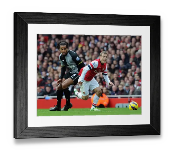 Framed Print : Battle of Midfield Icons: Wilshere vs. Huddlestone (Arsenal vs. Tottenham, 2012-13) Framed Print : Battle of Midfield Icons: Wilshere vs. Huddlestone (Arsenal vs. Tottenham, 2012-13)