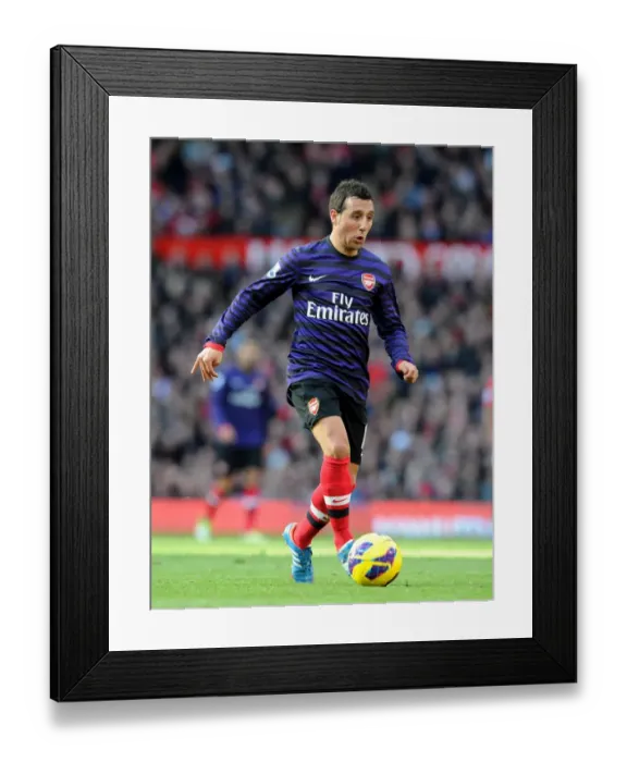 Framed Print : Santi Cazorla: Arsenal Star Shines at Old Trafford (Manchester United vs Arsenal, 2012-13) Framed Print : Santi Cazorla: Arsenal Star Shines at Old Trafford (Manchester United vs Arsenal, 2012-13)