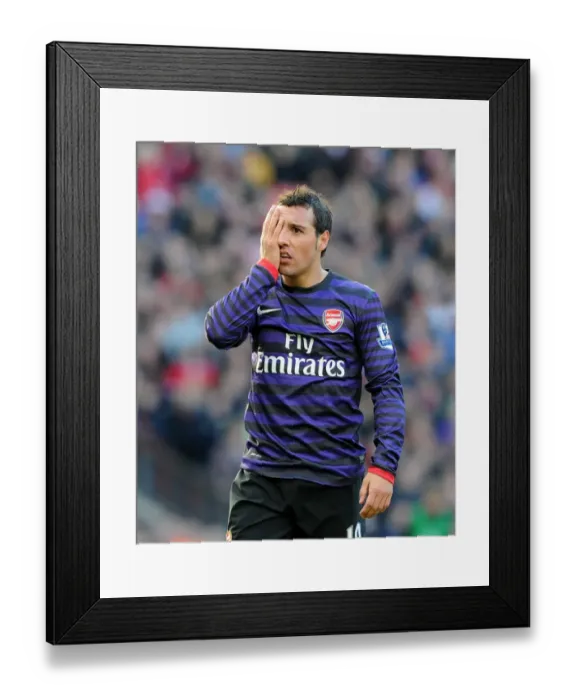 Framed Print : Santi Cazorla's Unforgettable Performance: Arsenal at Old Trafford (2012-13) Framed Print : Santi Cazorla's Unforgettable Performance: Arsenal at Old Trafford (2012-13)