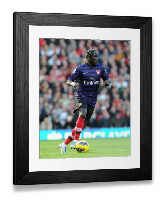 Framed Print : Bacary Sagna in Action: Arsenal vs. Manchester United (2012-13)