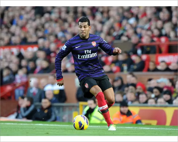 Andre Santos (Arsenal). Manchester United 2: 1 Arsenal. Barclays Premier League. Old Trafford