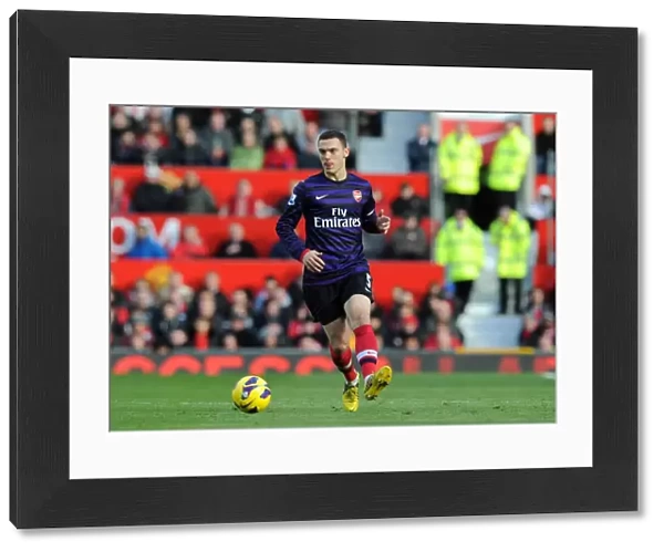 Thomas Vermaelen (Arsenal). Manchester United 2: 1 Arsenal. Barclays Premier League