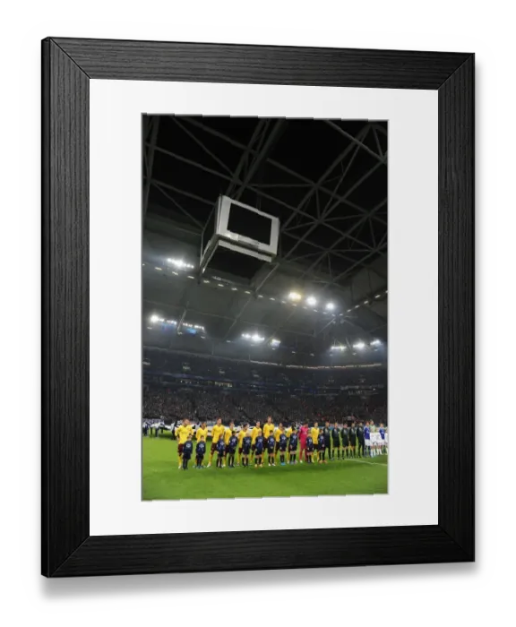 Framed Print : Arsenal FC vs. Schalke 04: 2012-13 UEFA Champions League Showdown Framed Print : Arsenal FC vs. Schalke 04: 2012-13 UEFA Champions League Showdown