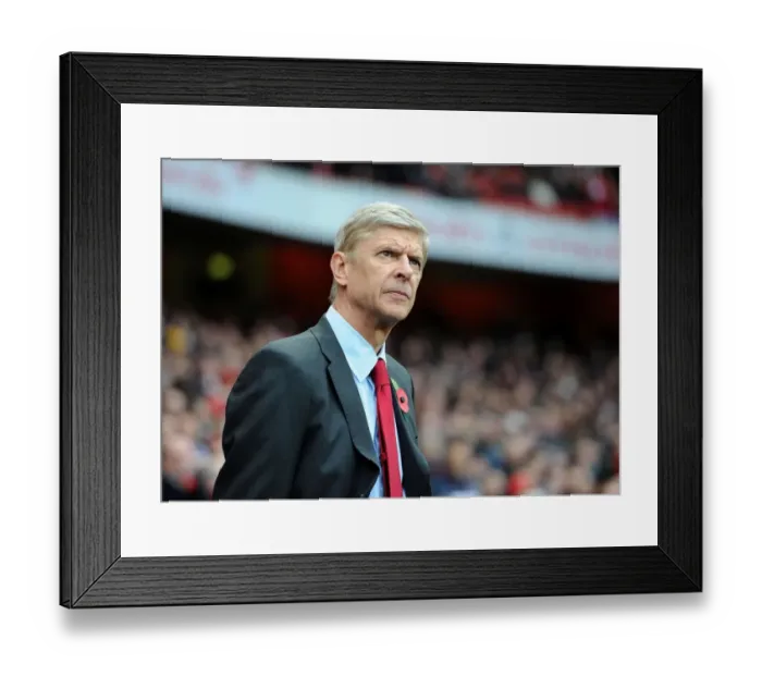 Framed Print : Arsene Wenger: Arsenal Manager at Emirates Stadium vs Fulham, 2012-13 Premier League Framed Print : Arsene Wenger: Arsenal Manager at Emirates Stadium vs Fulham, 2012-13 Premier League