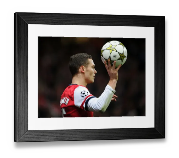 Framed Print : Thomas Vermaelen in Action: Arsenal FC vs Montpellier Herault SC, UEFA Champions League (2012) Framed Print : Thomas Vermaelen in Action: Arsenal FC vs Montpellier Herault SC, UEFA Champions League (2012)