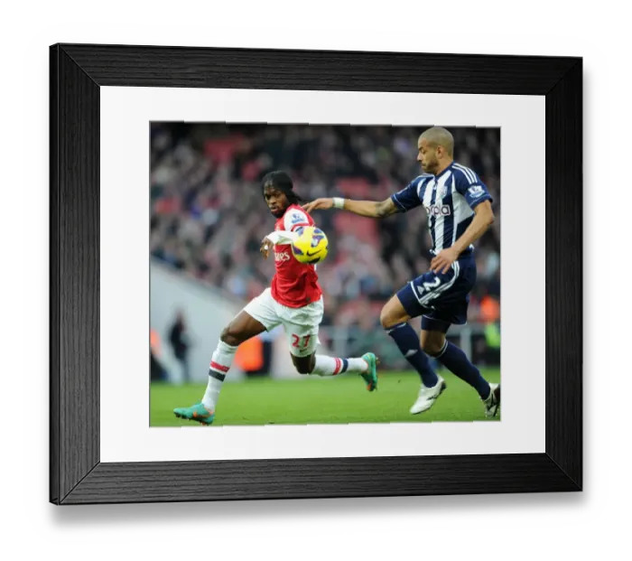 Framed Print : Gervinho vs. Steven Reid: Battle at Emirates Stadium - Arsenal v West Bromwich Albion, 2012-13 Premier League Framed Print : Gervinho vs. Steven Reid: Battle at Emirates Stadium - Arsenal v West Bromwich Albion, 2012-13 Premier League