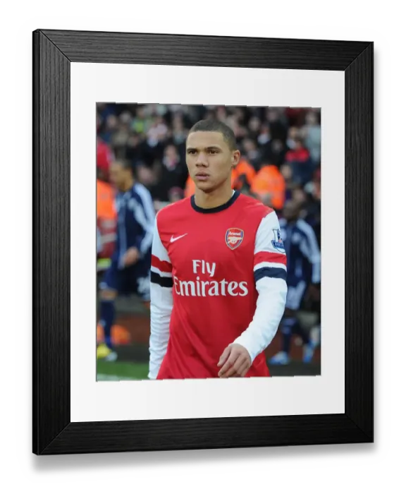 Framed Print : Arsenal's Kieran Gibbs in Action during the Arsenal vs. West Bromwich Albion Premier League Match (2012-13) Framed Print : Arsenal's Kieran Gibbs in Action during the Arsenal vs. West Bromwich Albion Premier League Match (2012-13)