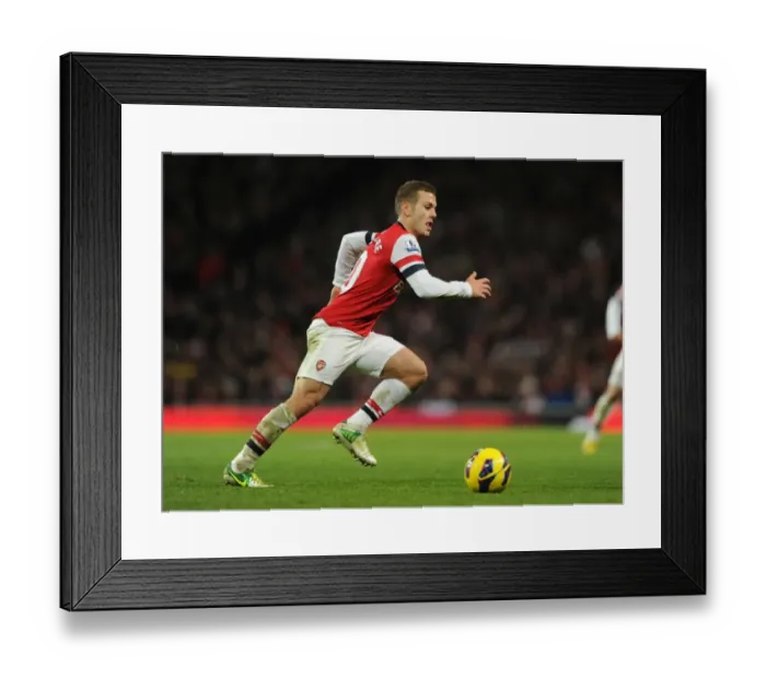 Framed Print : Jack Wilshere: Arsenal vs. West Bromwich Albion, Premier League 2012-13 Framed Print : Jack Wilshere: Arsenal vs. West Bromwich Albion, Premier League 2012-13