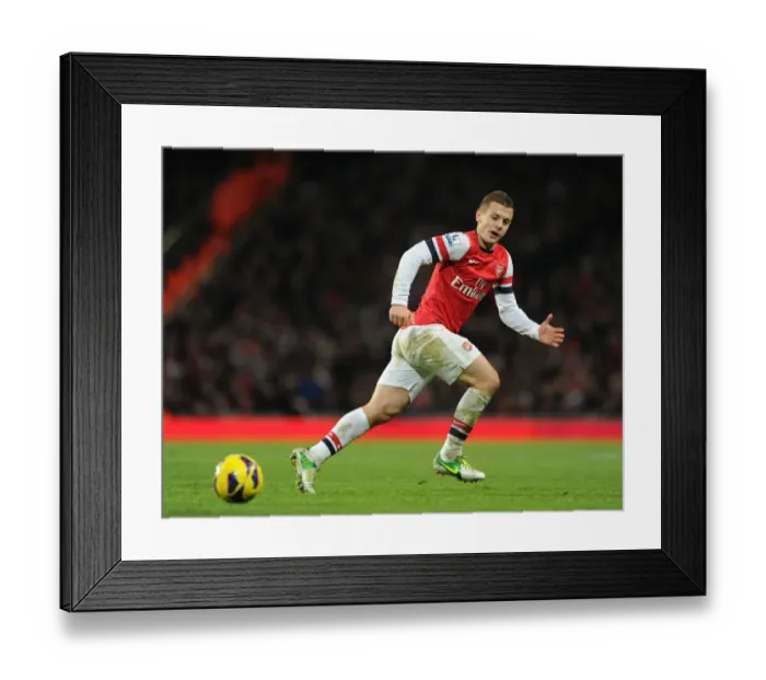 Framed Print : Jack Wilshere: In Action for Arsenal vs. West Bromwich Albion, Premier League 2012-13 Framed Print : Jack Wilshere: In Action for Arsenal vs. West Bromwich Albion, Premier League 2012-13