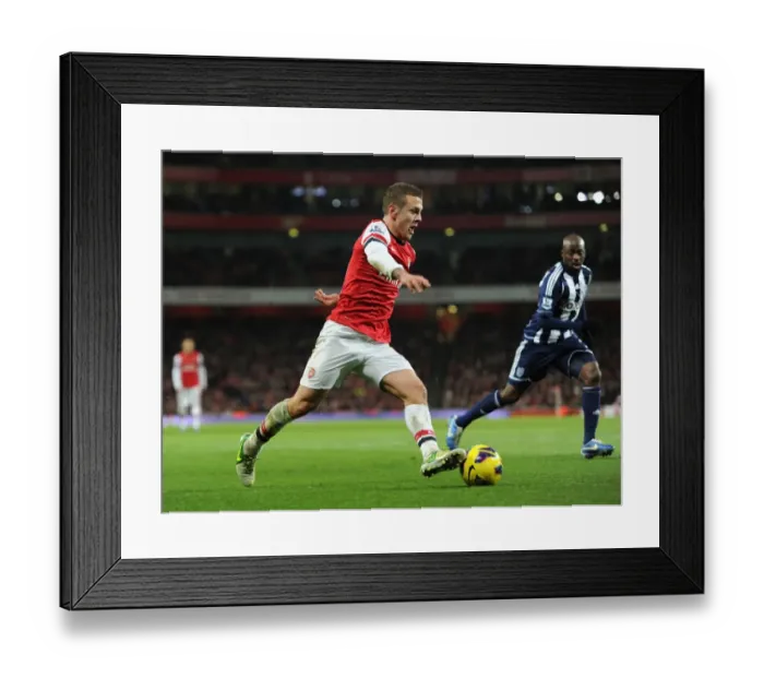 Framed Print : Jack Wilshere in Action: Arsenal vs. West Bromwich Albion, Premier League 2012-13 Framed Print : Jack Wilshere in Action: Arsenal vs. West Bromwich Albion, Premier League 2012-13