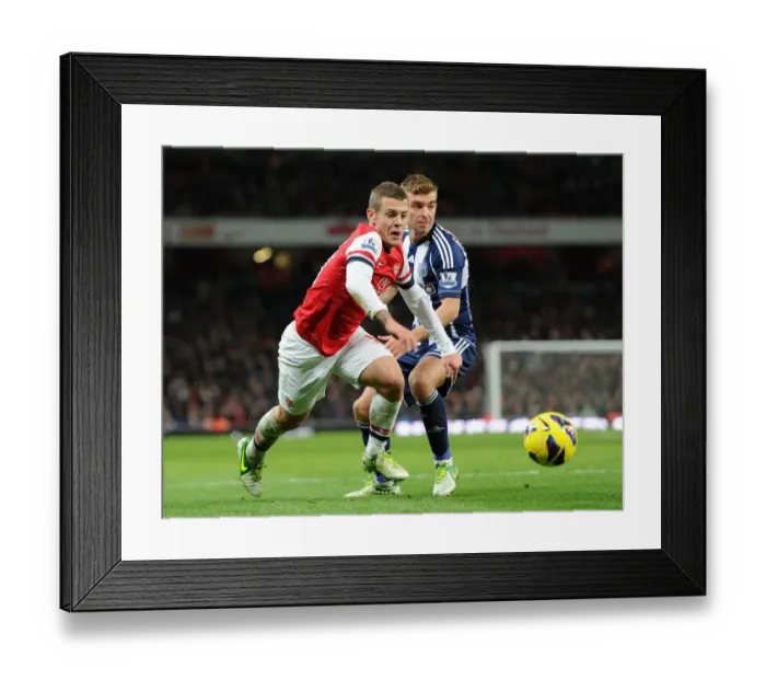 Framed Print : Intense Rivalry: Wilshere vs. Morrison Clash at the Emirates, 2012-13 Premier League Framed Print : Intense Rivalry: Wilshere vs. Morrison Clash at the Emirates, 2012-13 Premier League