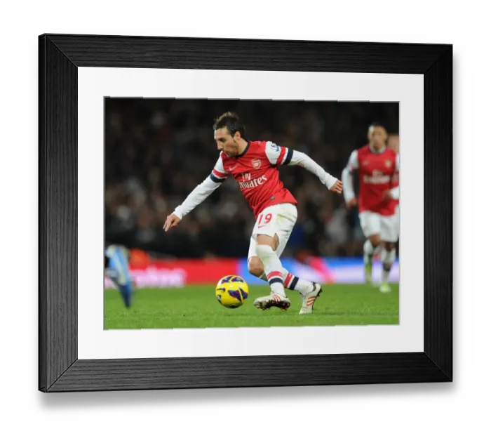 Framed Print : Santi Cazorla in Action: Arsenal vs Swansea City, Premier League 2012-13 Framed Print : Santi Cazorla in Action: Arsenal vs Swansea City, Premier League 2012-13