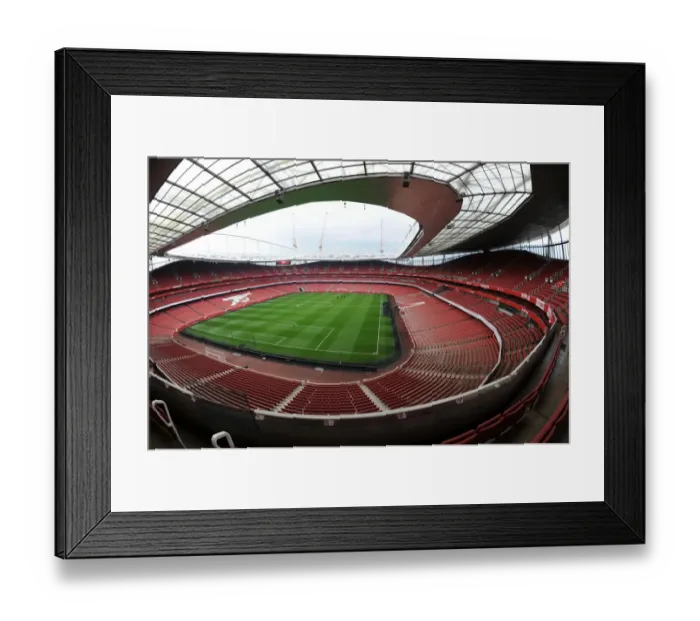 Framed Print : Arsenal vs Swansea City: Emirates Stadium, Premier League Showdown (2012-13)