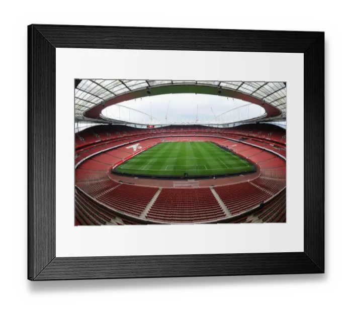 Framed Print : Arsenal vs Swansea: Premier League Clash at Emirates Stadium (2012-13)