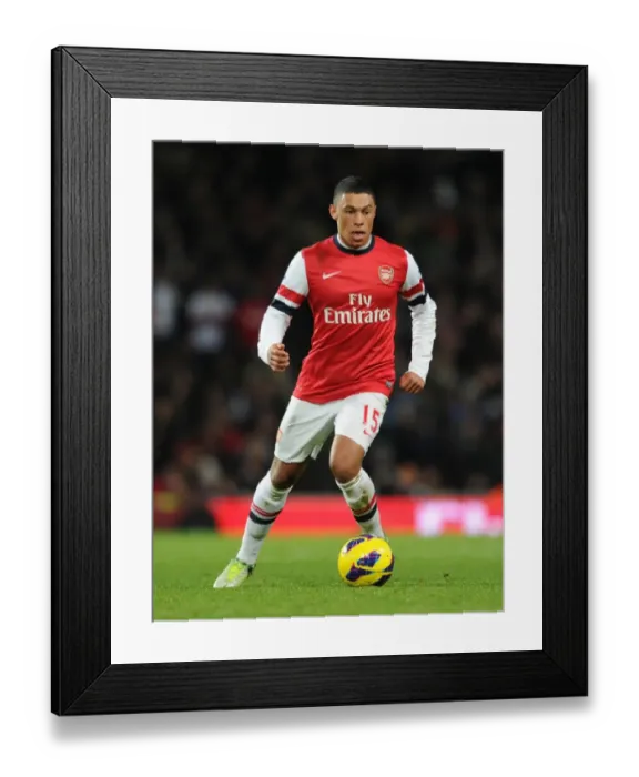 Framed Print : Alex Oxlade-Chamberlain in Action: Arsenal vs Swansea City, Premier League 2012-13 Framed Print : Alex Oxlade-Chamberlain in Action: Arsenal vs Swansea City, Premier League 2012-13
