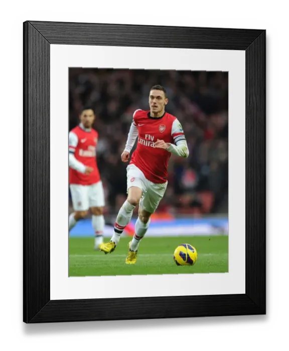 Framed Print : Thomas Vermaelen in Action: Arsenal vs Swansea City, Premier League 2012-13 Framed Print : Thomas Vermaelen in Action: Arsenal vs Swansea City, Premier League 2012-13