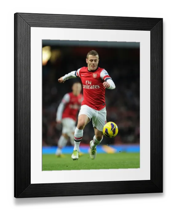 Framed Print : Arsenal's Jack Wilshere in Action: Arsenal vs. Swansea City (Premier League 2012-13) Framed Print : Arsenal's Jack Wilshere in Action: Arsenal vs. Swansea City (Premier League 2012-13)