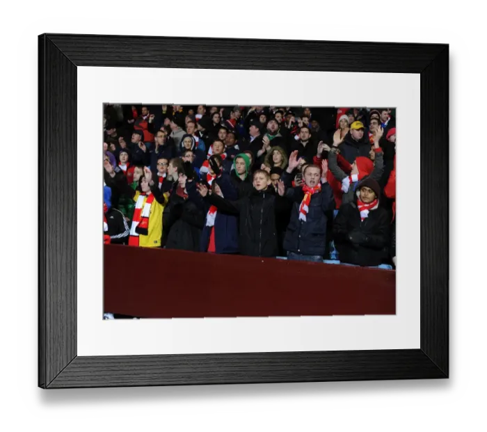 Framed Print : Premier League Rivalry: Aston Villa vs. Arsenal at Villa Park (November 2012)