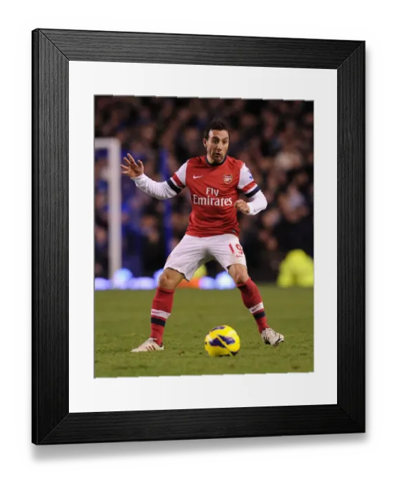Framed Print : Everton v Arsenal - Premier League