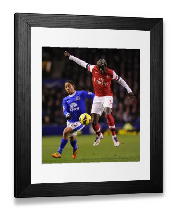 Framed Print : Bacary Sagna Outsmarts Steven Pienaar: A Tactical Battle at Goodison Park (2012-13 Everton vs. Arsenal) Framed Print : Bacary Sagna Outsmarts Steven Pienaar: A Tactical Battle at Goodison Park (2012-13 Everton vs. Arsenal)