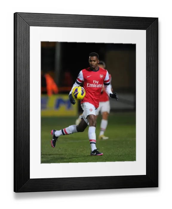 Framed Print : Zak Ansah (Arsenal). Arsenal U19 4: 2 Athletic Bilbao U19. NextGen Series. Group Stage Framed Print : Zak Ansah (Arsenal). Arsenal U19 4: 2 Athletic Bilbao U19. NextGen Series. Group Stage
