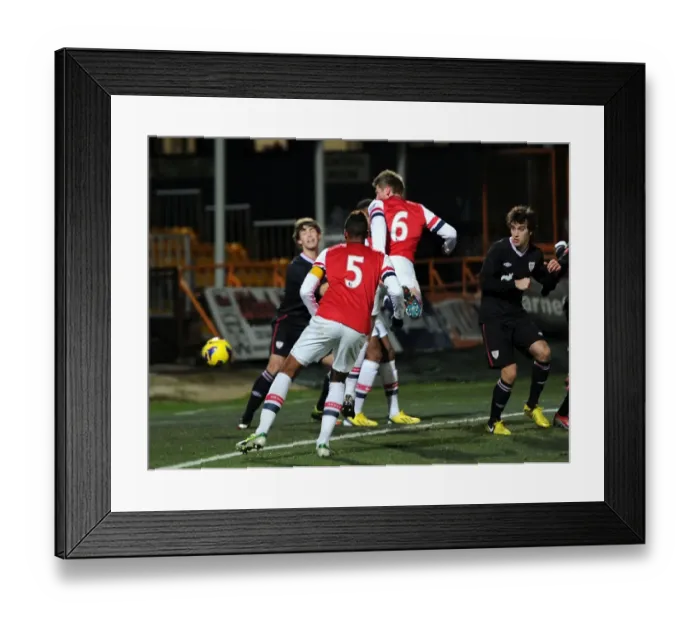 Framed Print : Sead Hajrovic Scores First Goal: Arsenal U19 vs Athletico Bilbao U19 - NextGen Series Framed Print : Sead Hajrovic Scores First Goal: Arsenal U19 vs Athletico Bilbao U19 - NextGen Series
