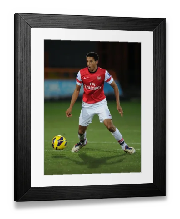 Framed Print : Isaac Hayden in Action: Arsenal U19 vs Athletico Bilbao U19 - NextGen Series Framed Print : Isaac Hayden in Action: Arsenal U19 vs Athletico Bilbao U19 - NextGen Series