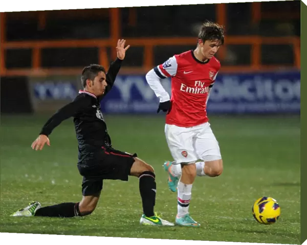 Kris Olsson (Arsenal) Jurgi Oteo (Bilbao). Arsenal U19 4: 2 Athletic Bilbao U19. NextGen Series