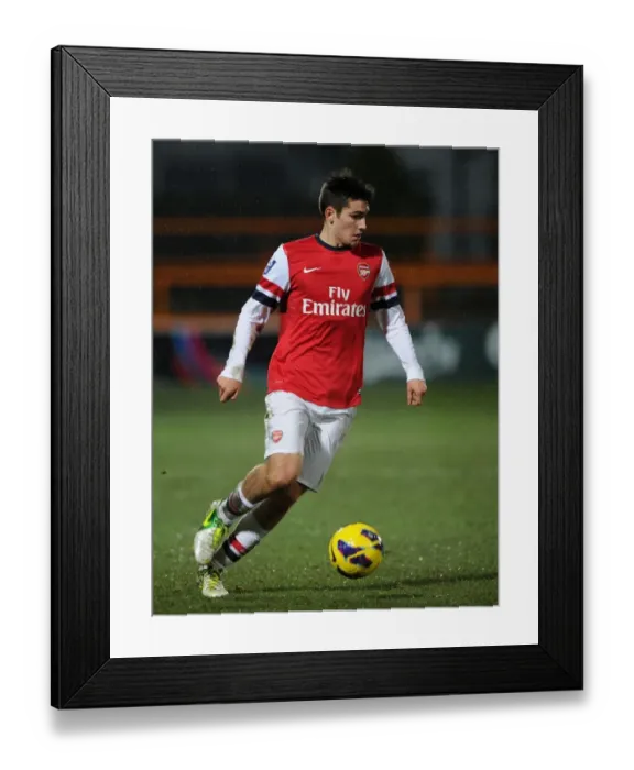 Framed Print : Jon Toral Shines for Arsenal U19 against Athletico Bilbao U19 - NextGen Series Framed Print : Jon Toral Shines for Arsenal U19 against Athletico Bilbao U19 - NextGen Series
