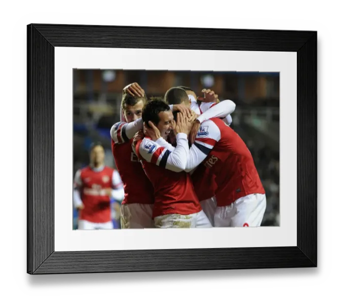 Framed Print : Celebrating Glory: Cazorla and Podolski's Goal Connection (Reading vs. Arsenal, 2012-13) Framed Print : Celebrating Glory: Cazorla and Podolski's Goal Connection (Reading vs. Arsenal, 2012-13)