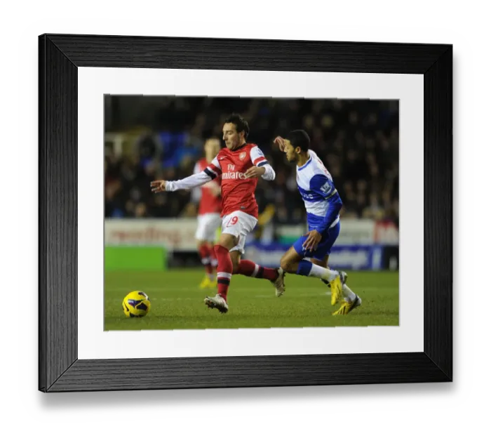 Framed Print : Clash at the Madejski: Cazorla vs McAnuff in Reading v Arsenal, 2012-13 Premier League Framed Print : Clash at the Madejski: Cazorla vs McAnuff in Reading v Arsenal, 2012-13 Premier League