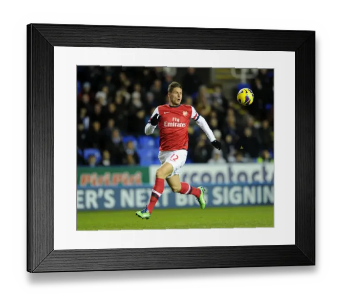 Framed Print : Olivier Giroud in Action: Reading vs. Arsenal, Premier League 2012-13 Framed Print : Olivier Giroud in Action: Reading vs. Arsenal, Premier League 2012-13